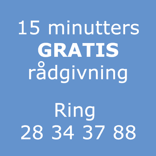 15 minutters gratis rådgivning Inspirer